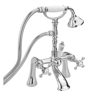BELFRY BATHROOM Alexandrina Deck Mounted Bath Shower Mixer