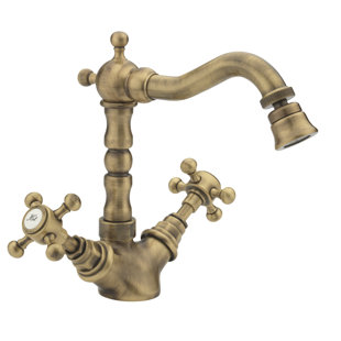 BELFRY BATHROOM Alexandrina Double Handle Horizontal Bidet Tap