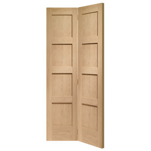 XL JOINERY Internal Oak Shaker Bi-Fold