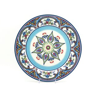 EURO CERAMICA Zanzibar Dinner Plate Set (Set of 4)