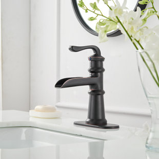 VIBRANTBATH Single-Hole Single-handle Bathroom Faucet