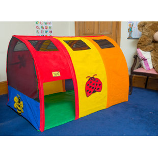Freeport Park 93.98cm W x 238.76cm D Indoor / Outdoor Fabric Play Tent