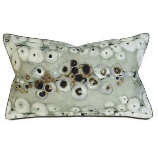 THOM FILICIA HOME COLLECTION BY EASTERN ACCENTS Lake Morning Floral Cotton Throw Pillow