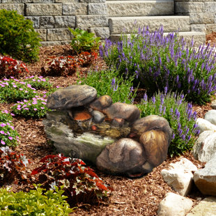 MILLWOOD PINES Hargis Weather Resistant Floor Fountain