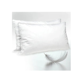 LINEN DEPOT DIRECT Feather Medium Pillow