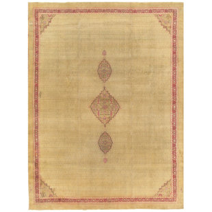 PASARGAD Amritsar One-of-a-Kind 9'9" X 13'2" 2010s Wool Area Rug in