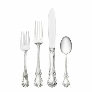 Towle Silversmiths Sterling Silver Old Master 4 Piece Flatware Set, Service for 1