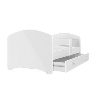 HARRIET BEE Dugan European Toddler Bed with Drawers