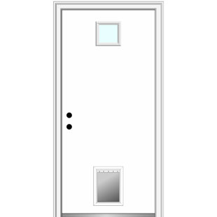 VERONA HOME DESIGN 81.75'' Fiberglass Front Entry Doors