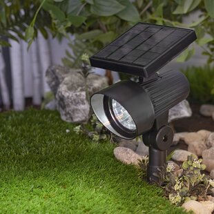 STERNO HOME Solar Powered Integrated LED Spotlight