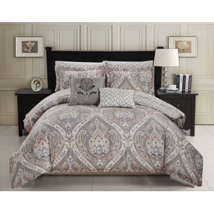 RT DESIGNER'S COLLECTION Tisdale Microfiber Comforter Set with Matching Sheet Set