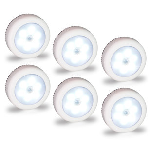 QPLUS Motion Sensor Wireless 6-Night Light (Set of 6)