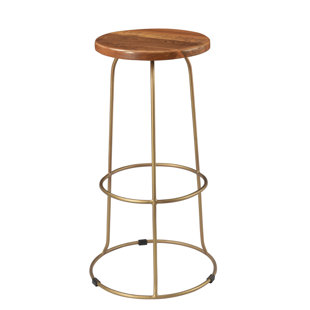 UNION RUSTIC Wootton Solid Wood Stool