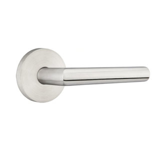 EMTEK Stuttgart Passage (Hall & Closet) Door Lever with Rosette