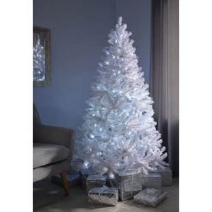 MAIL ORDER ONLINE LTD 243.84cm Lighted Artificial Pine Christmas Tree