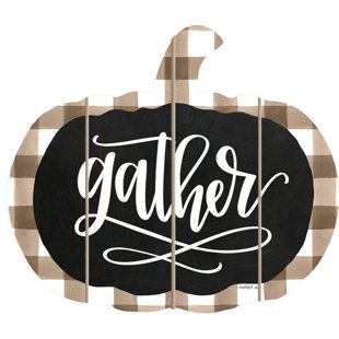 THE AMISH FURNITURE COMPANY Gather Pumpkin Wall Décor