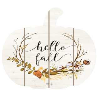 THE AMISH FURNITURE COMPANY Hello Fall Wall Décor