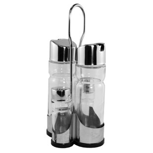 IH CASADÉCOR Glass Salt And Pepper Shaker Set