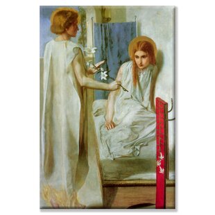 BUYENLARGE Annunciation by Dante Gabriel Rossetti Painting Print on Canvas