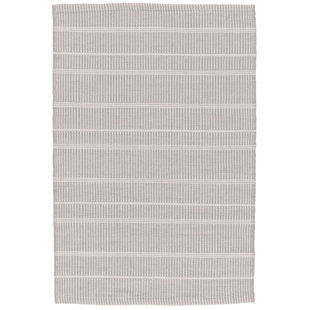 DASH AND ALBERT RUGS Samson Grey Handwoven Indoor/Outdoor Rug