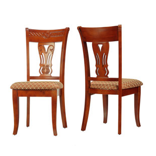 CORTESI HOME Queen Anne Back Side Chair (Set of 2)
