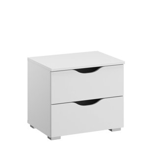 RAUCH Alvara 2 Drawer Bedside Table Set (Set of 2)