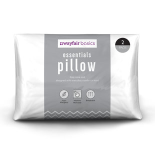 SYMPLE STUFF Wayfair Corovin Firm Support Side Sleeper Pillow (Set of 2)