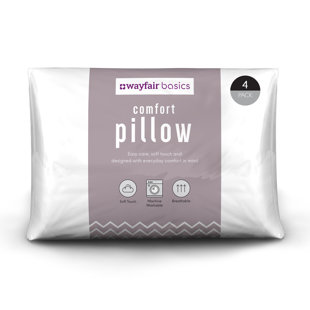 SYMPLE STUFF Wayfair Microfibre Medium/Firm Pillow