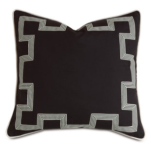 EASTERN ACCENTS Brooklyn Fullerton Ink with Graphic Design by Barclay Buteras Pillow Cover & Insert