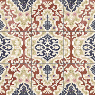 ENCORE SURFACES Tawriq 24" x 24" Porcelain Wall & Floor Tile