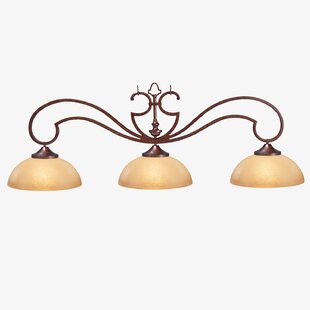 AMERICAN HERITAGE BILLIARDS The Abbey Collection 3 - Light Pool Table Lights Pendant