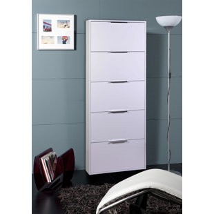 BRAYDEN STUDIO Facile 15 Pair Shoe Storage Cabinet