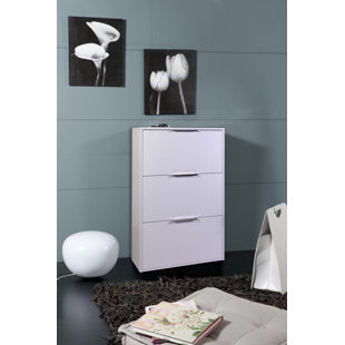 BRAYDEN STUDIO Facile 9 Pair Shoe Storage Cabinet