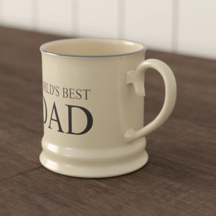 FAIRMONT AND MAIN LTD Quips and Quotes "World's Best Dad" Tankard Mug