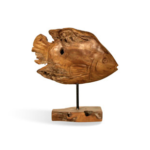 IBOLILI Pomfret Fish Sculpture