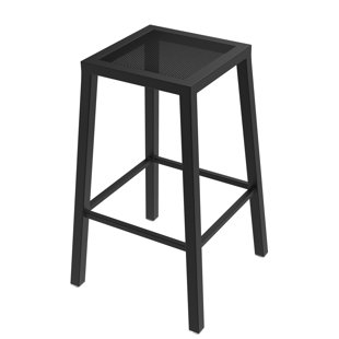 HOLLAND BAR STOOL Bounaga Metal Outdoor Stool