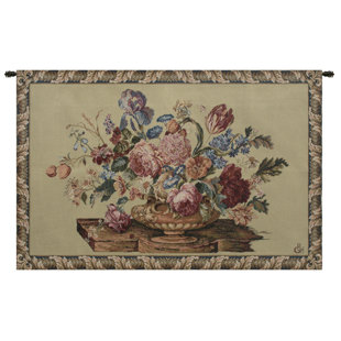 CHARLOTTE HOME FURNISHINGS Loom Woven Cotton Blend Tapestry