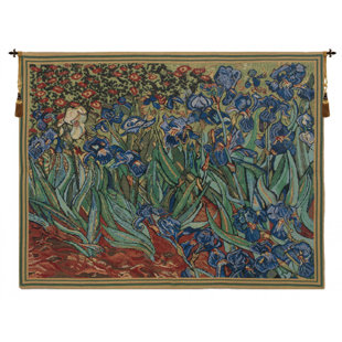 CHARLOTTE HOME FURNISHINGS Loom Woven Cotton Blend Tapestry