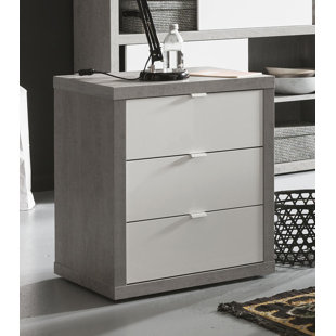 BRAYDEN STUDIO Pratico 55cm Wide 3 -Drawer File Cabinet