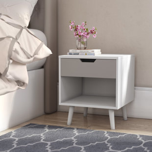MACK + MILO Kirts 1 Drawer Bedside Table