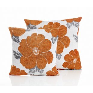 ROSALIND WHEELER Darionte Poppy Chenille Cushion Cover