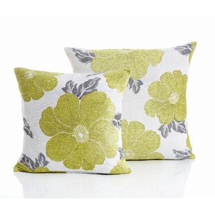 ROSALIND WHEELER Darionte Poppy Chenille Cushion Cover