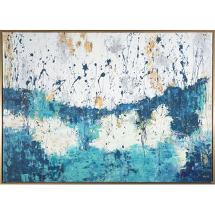 RFA DECOR Jade Garden by H. Scott - Picture Frame Painting Print on Canvas