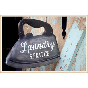 PEACOCK PARK DESIGN Laundry Trade Sign