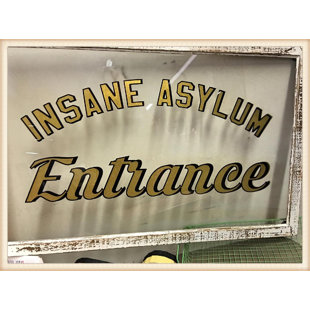 PEACOCK PARK DESIGN Asylum Sign