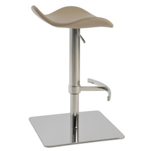 SOHOCONCEPT Falcon Piston Adjustable Height Swivel Bar Stool