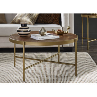 KINGSTOWN HOME Jiro Cross Legs Coffee Table