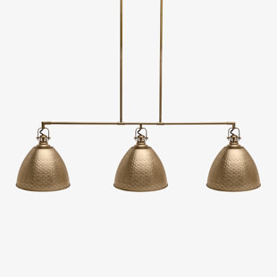 AMERICAN HERITAGE BILLIARDS Industrial Hammered Metal Light