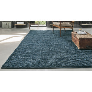 BRINK & CAMPMAN Cobble Handwoven Blue Rug