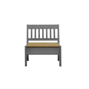 AUGUST GROVE Xan Solid Wood Storage Bench